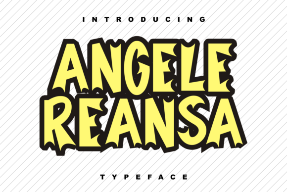 Angele Reansa: A Trendy Display Font for Standout Editorial Design