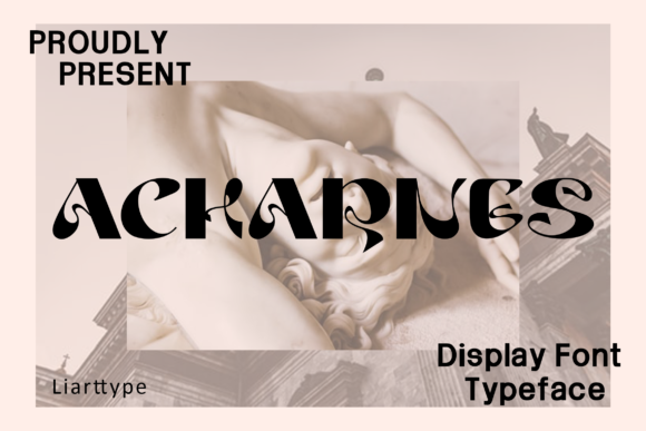 Archanes Typeface: Bold Display Font for High-Impact Campaigns