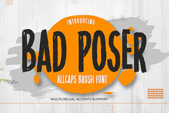 Bad Poser Font: Urban Edge for Modern Designs