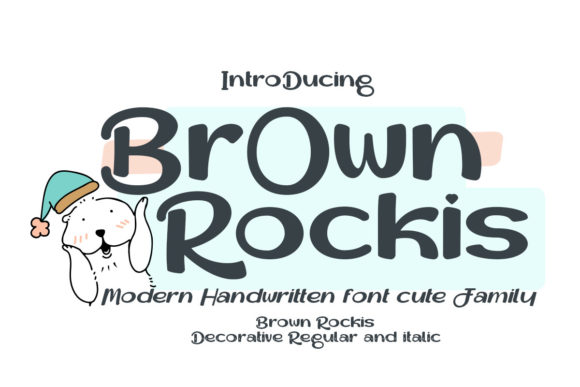 Brown Rockis Display Font for Web Design Projects
