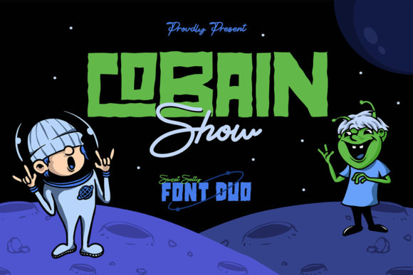 Cobain Show: The Street-Style Display Font for Bold Branding