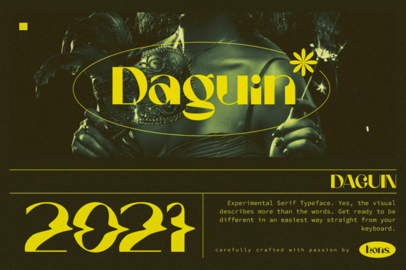 Daguin Font: A Bold Display Typeface for Stronger Campaigns