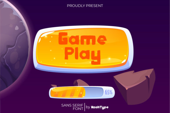 Game Play Font for Bold Digital Branding and Marketing Creatives