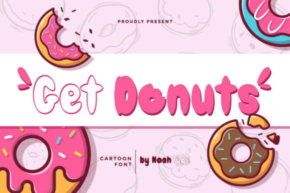 Get Donuts: The Playful Display Font for High-Impact Campaigns