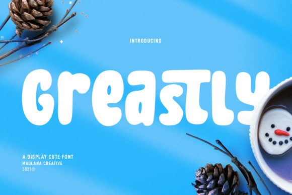 Greastly Font for Creative Branding Projects