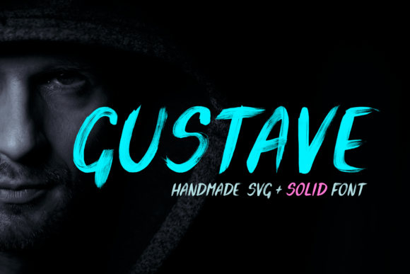 Gustave: The Acrylic Brush Display Font for Bold Web Design