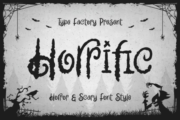 Horrific Font for Halloween-Themed Campaigns