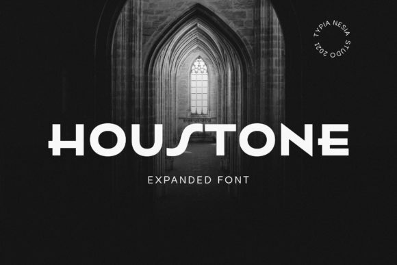Houstone Display Font for Bold and Stylish Designs