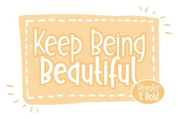 Keep Being Beautiful: The Display Font for High-Impact Campaigns