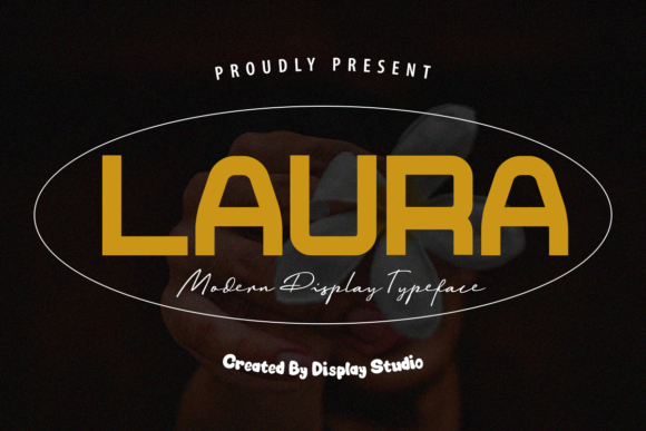 Laura Display Font for Bold Web Design and Branding