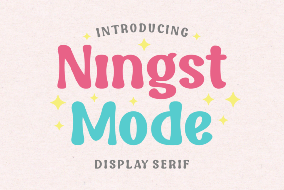 Ningst Mode Font for Modern Web Design Projects