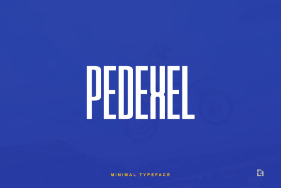 Pedexel Font: A Modern Display Typeface for Creative Makers