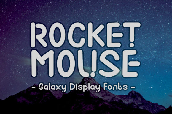 Rocket Mouse Font for Modern Editorial Design
