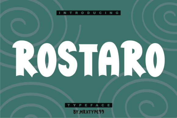 Rostaro: The Bold Display Font for High-Impact Digital Campaigns