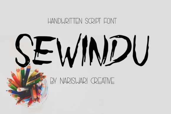 Sewindu Display Font for Creative Design Projects