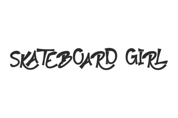 Skateboard Girl Font Adds Edge to Branding