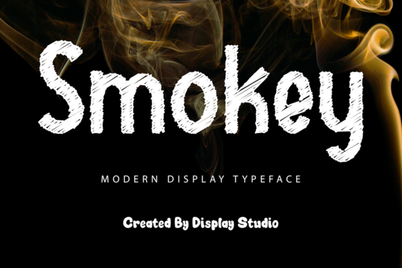 Smokey Font: A Modern Display Type for Bold Designs