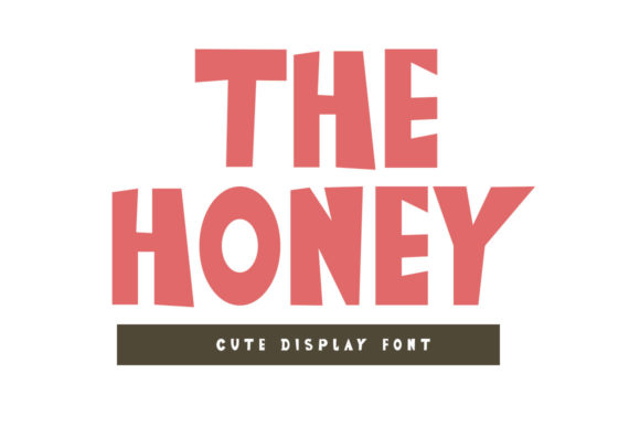 The Honey Font for Handmade and Digital Crafts