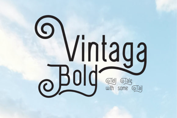 Vintaga Bold Font for Editorial Design and Creative Projects